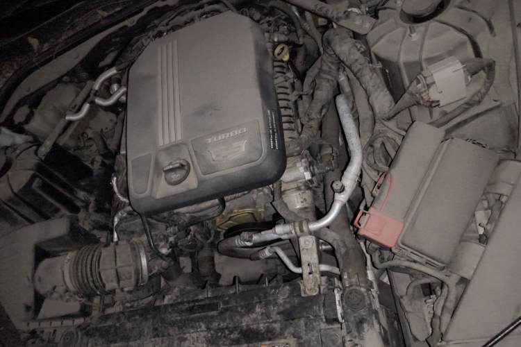 Used Cadillac CT5 2021 28T Luxury Model Engine Bay Left
