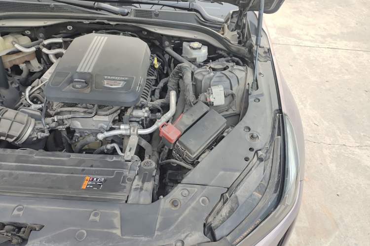 Used Cadillac CT5 2021 28T Luxury Model Engine Bay Left
