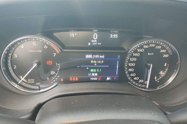 Used Cadillac CT5 2021 28T Luxury Model Instrument Cluster