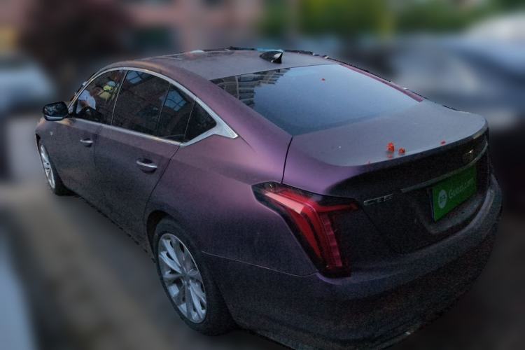Used Cadillac CT5 2021 28T Luxury Model Rear Left 45 Deg