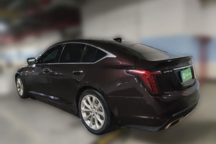 Used Cadillac CT5 2021 28T Luxury Model Rear Left 45 Deg