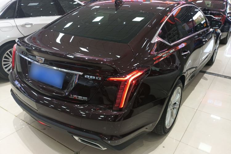 Used Cadillac CT5 2021 28T Luxury Model Rear Right 45 Deg