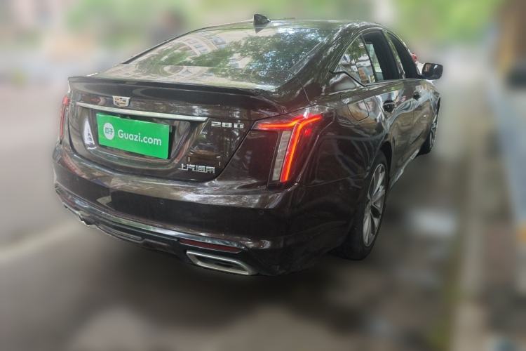Used Cadillac CT5 2021 28T Advanced Sport Model Rear Right 45 Deg