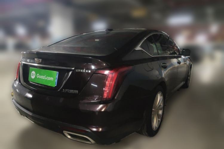 Used Cadillac CT5 2021 28T Luxury Model Rear Right 45 Deg