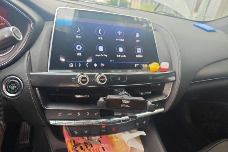 Used Cadillac CT5 2021 28T Advanced Sport Model Audio And AC Panel