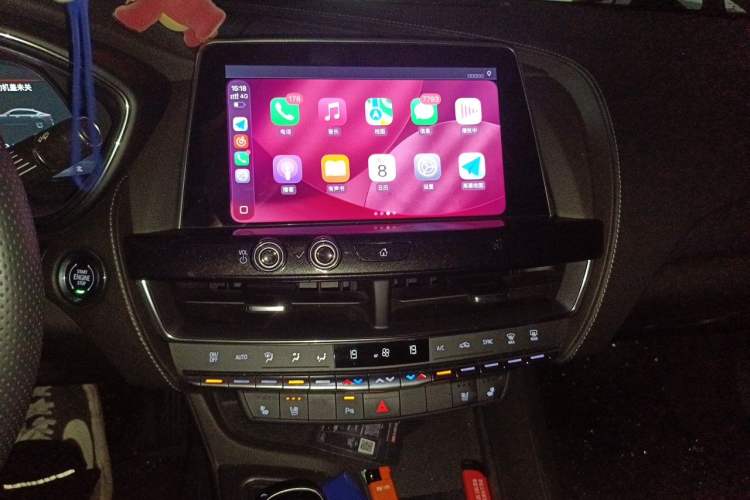 Used Cadillac CT5 2021 Revised 28T Luxury Version Audio And AC Panel