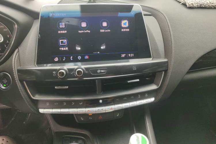 Used Cadillac CT5 2021 Revised 28T Luxury Version Audio And AC Panel