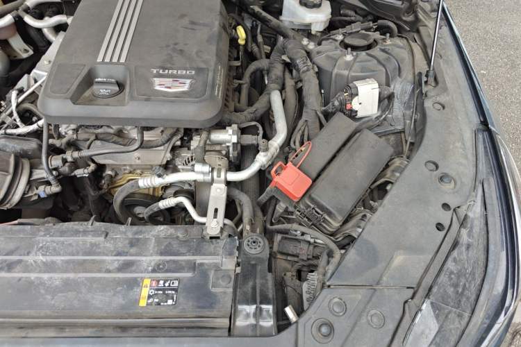 Used Cadillac CT5 2021 Revised 28T Luxury Version Engine Bay Left