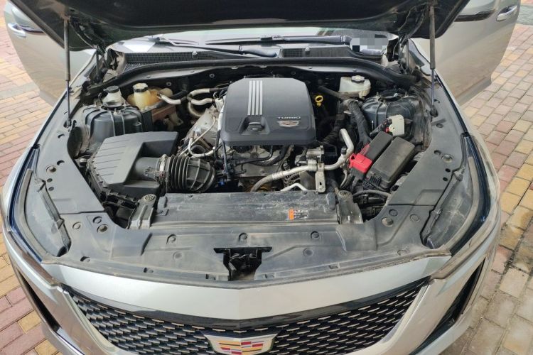 Used Cadillac CT5 2021 Revised 28T Luxury Version Engine Bay