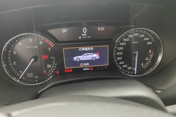 Used Cadillac CT5 2021 Revised 28T Luxury Version Instrument Cluster