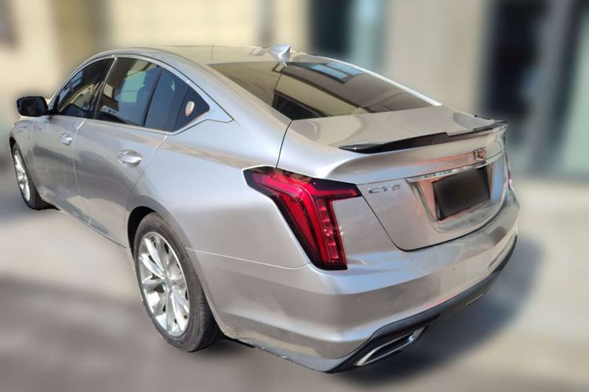 Used Cadillac CT5 2021 28T Luxury Model Rear Left 45 Deg