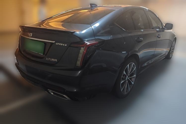 Used Cadillac CT5 2021 28T Advanced Sport Model Rear Right 45 Deg