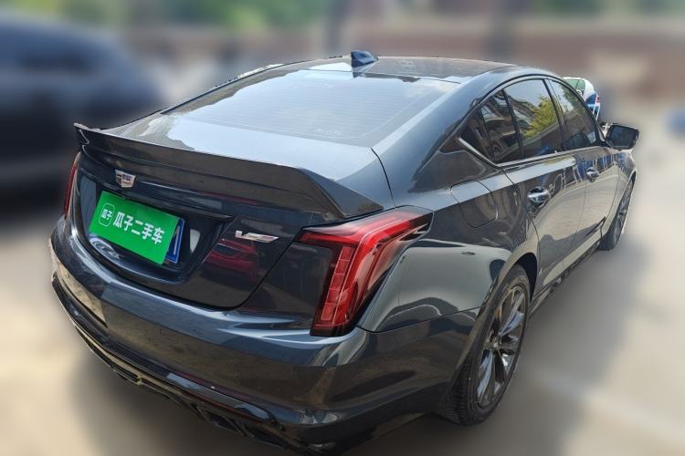 Used Cadillac CT5 2021 28T Luxury Model Rear Right 45 Deg