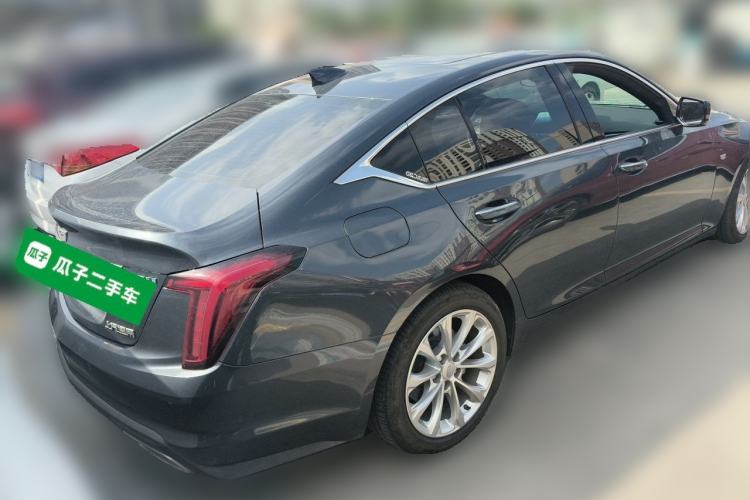 Used Cadillac CT5 2021 28T Luxury Model Rear Right 45 Deg