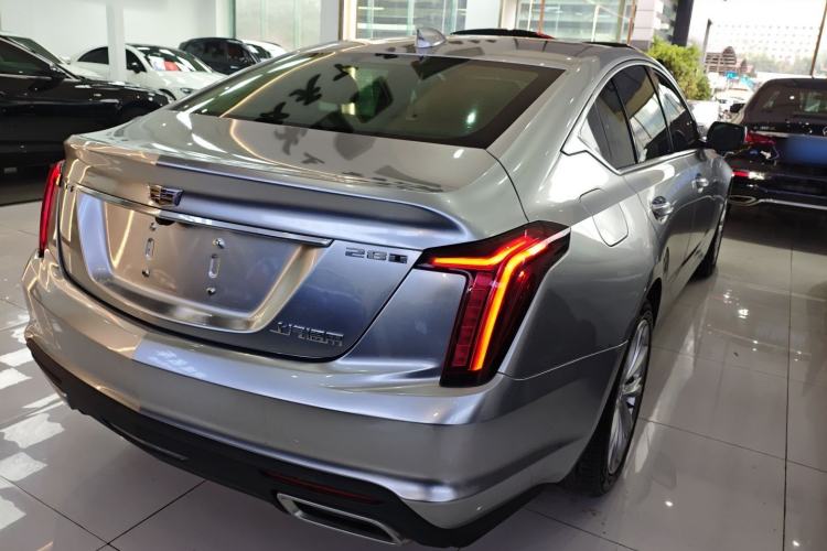 Used Cadillac CT5 2021 28T Luxury Model Rear Right 45 Deg