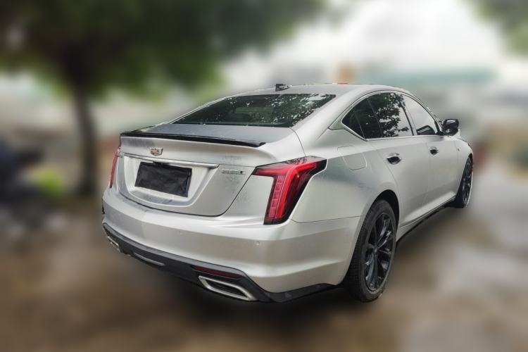Used Cadillac CT5 2021 Revised 28T Luxury Version Rear Right 45 Deg