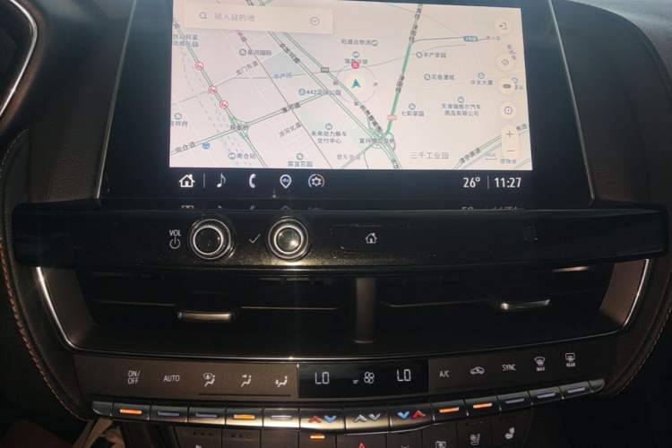 Used Cadillac CT5 2021 28T Platinum Sport Model Audio And AC Panel
