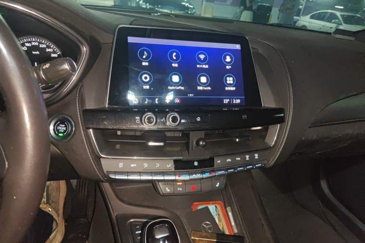 Used Cadillac CT5 2021 28T Luxury Model Audio And AC Panel