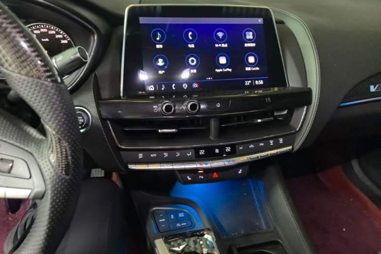 Used Cadillac CT5 2021 28T Luxury Model Audio And AC Panel