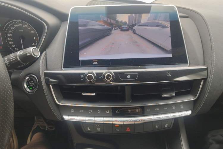 Used Cadillac CT5 2021 28T Advanced Sport Model Audio And AC Panel