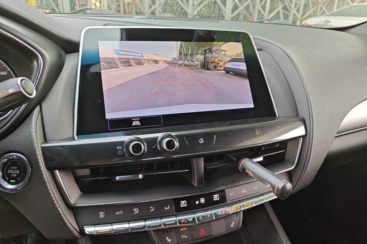 Used Cadillac CT5 2021 28T Luxury Model Audio And AC Panel