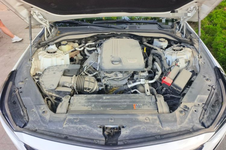 Used Cadillac CT5 2021 28T Luxury Model Engine Bay