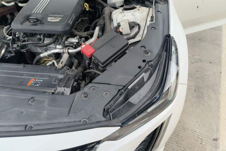 Used Cadillac CT5 2021 28T Luxury Model Engine Bay Left