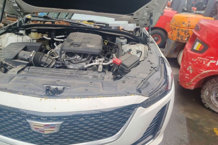 Used Cadillac CT5 2021 28T Luxury Model Engine Bay Left