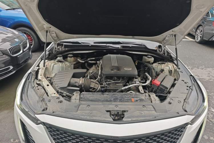 Used Cadillac CT5 2021 Revised 28T Luxury Version Engine Bay