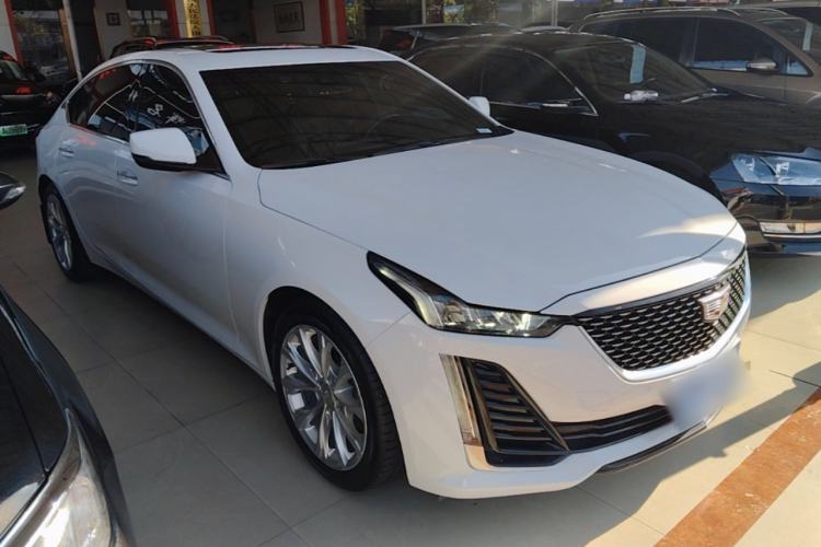 Used Cadillac CT5 2021 28T Luxury Model Front Right 45 Deg