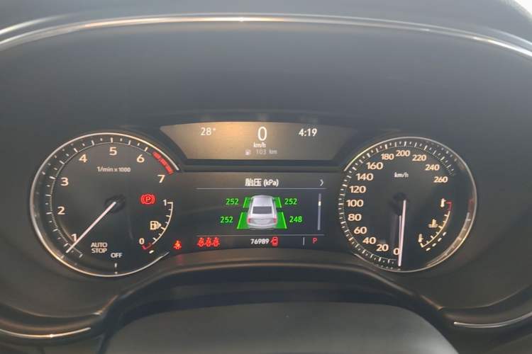 Used Cadillac CT5 2021 28T Luxury Model Instrument Cluster