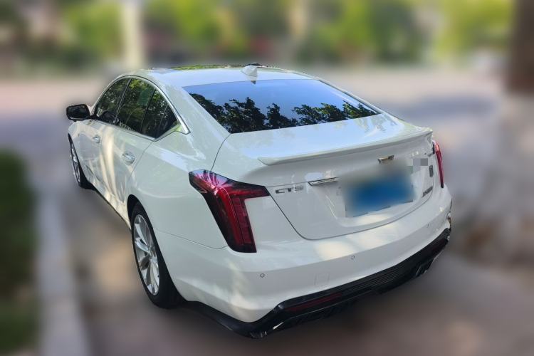 Used Cadillac CT5 2021 28T Luxury Model Rear Left 45 Deg