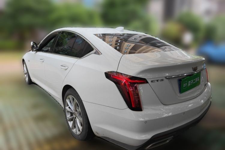 Used Cadillac CT5 2021 28T Luxury Model Rear Left 45 Deg