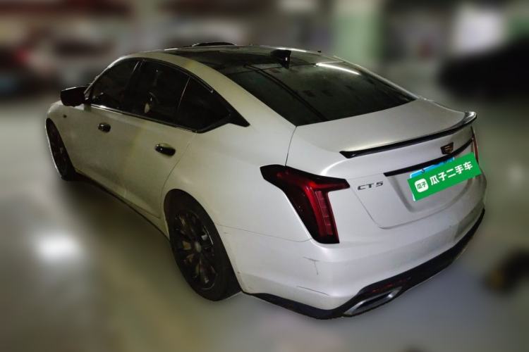Used Cadillac CT5 2021 28T Luxury Model Rear Left 45 Deg