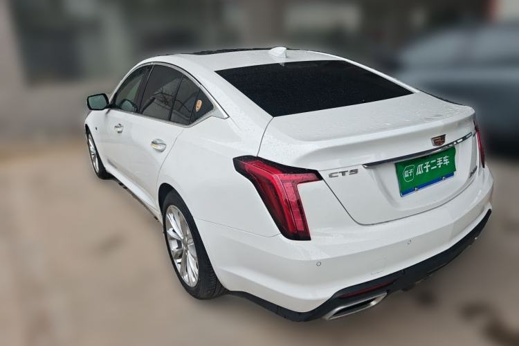 Used Cadillac CT5 2021 28T Luxury Model Rear Left 45 Deg