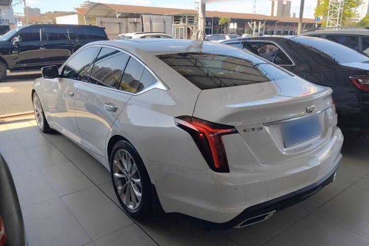 Used Cadillac CT5 2021 28T Luxury Model Rear Left 45 Deg