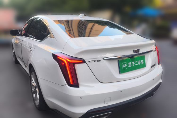 Used Cadillac CT5 2021 28T Luxury Model Rear Left 45 Deg