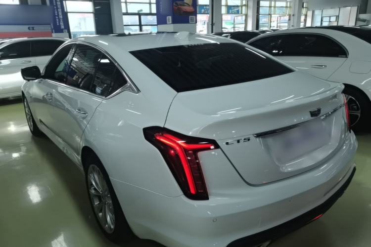 Used Cadillac CT5 2021 28T Luxury Model Rear Left 45 Deg