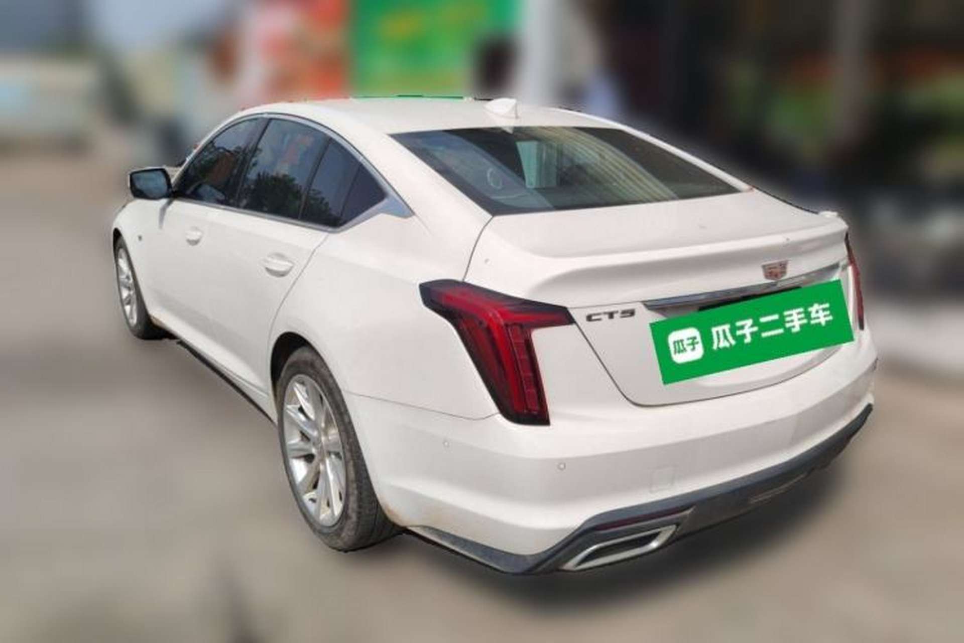 Used Cadillac CT5 2021 28T Fashion Edition Rear Left 45 Deg