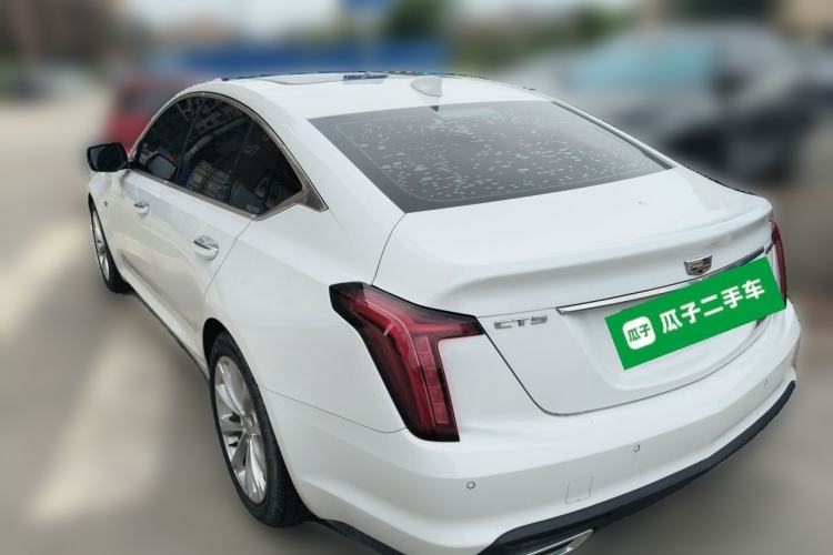 Used Cadillac CT5 2021 28T Luxury Model Rear Left 45 Deg