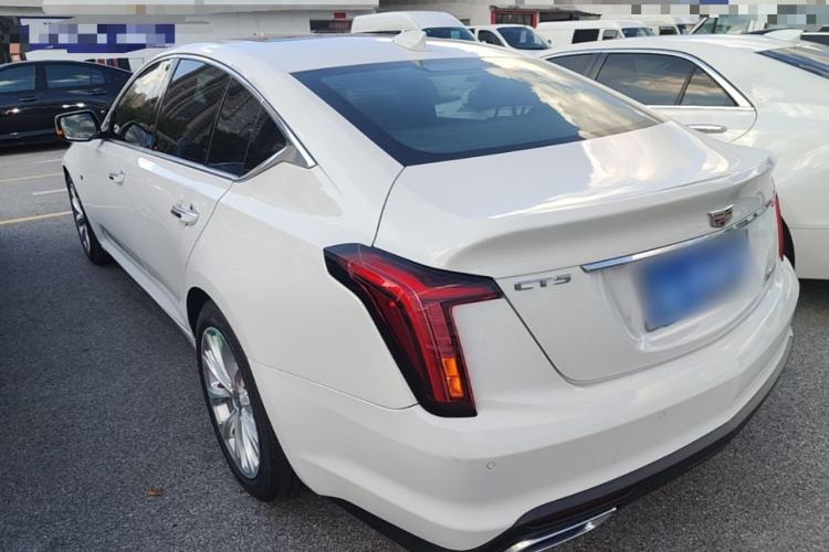 Used Cadillac CT5 2021 28T Luxury Model Rear Left 45 Deg