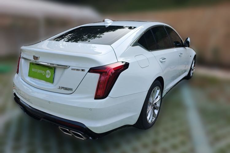 Used Cadillac CT5 2021 28T Luxury Model Rear Right 45 Deg