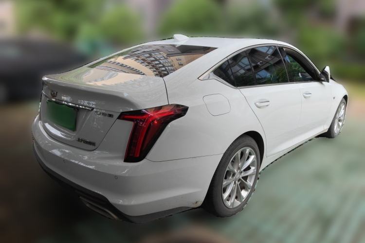 Used Cadillac CT5 2021 28T Luxury Model Rear Right 45 Deg