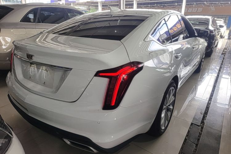 Used Cadillac CT5 2021 Revised 28T Luxury Version Rear Right 45 Deg