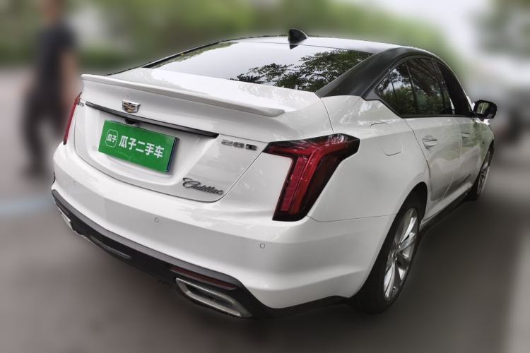Used Cadillac CT5 2021 Revised 28T Luxury Version Rear Right 45 Deg