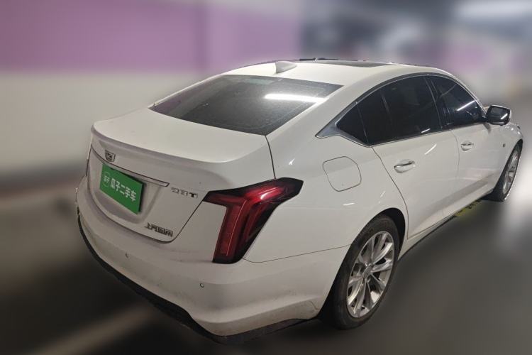 Used Cadillac CT5 2021 28T Luxury Model Rear Right 45 Deg
