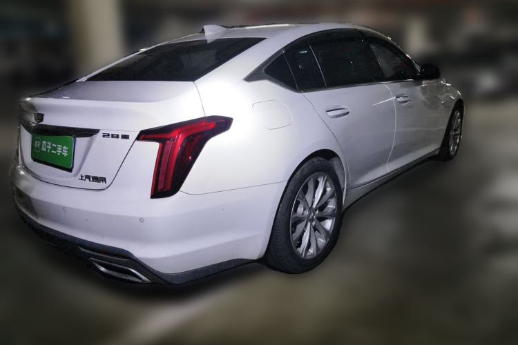 Used Cadillac CT5 2021 28T Luxury Model Rear Right 45 Deg
