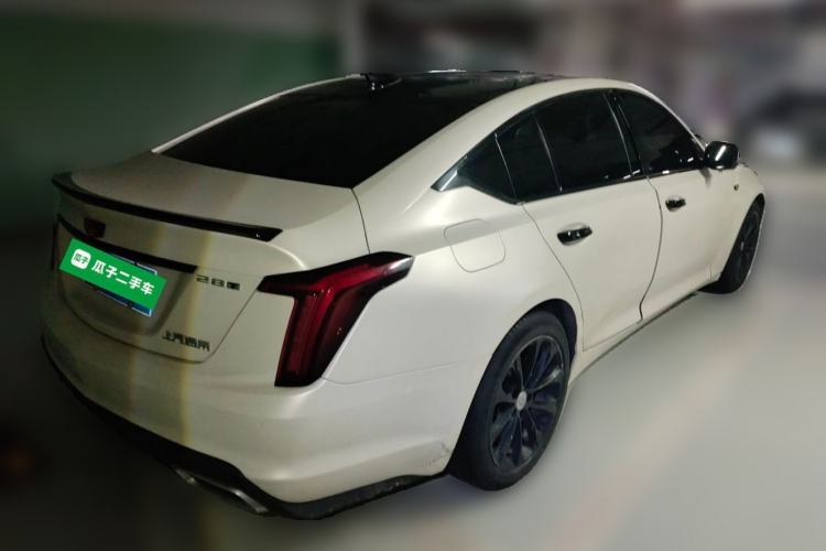 Used Cadillac CT5 2021 28T Luxury Model Rear Right 45 Deg