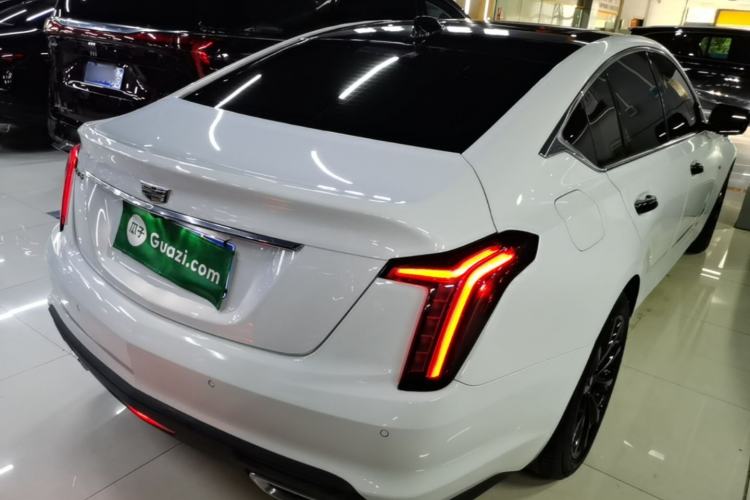 Used Cadillac CT5 2021 28T Luxury Model Rear Right 45 Deg