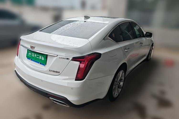Used Cadillac CT5 2021 28T Luxury Model Rear Right 45 Deg